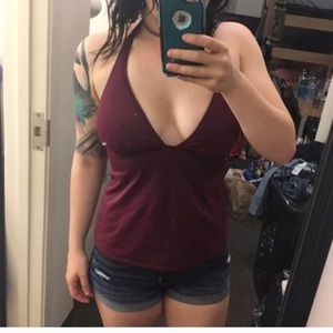 Victoria secret bathing suit tankini maroon/wine